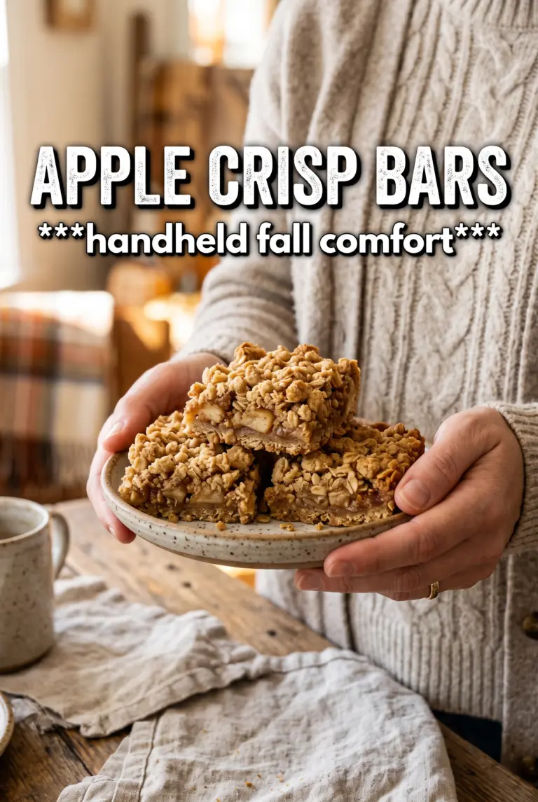 Apple Crisp Bars