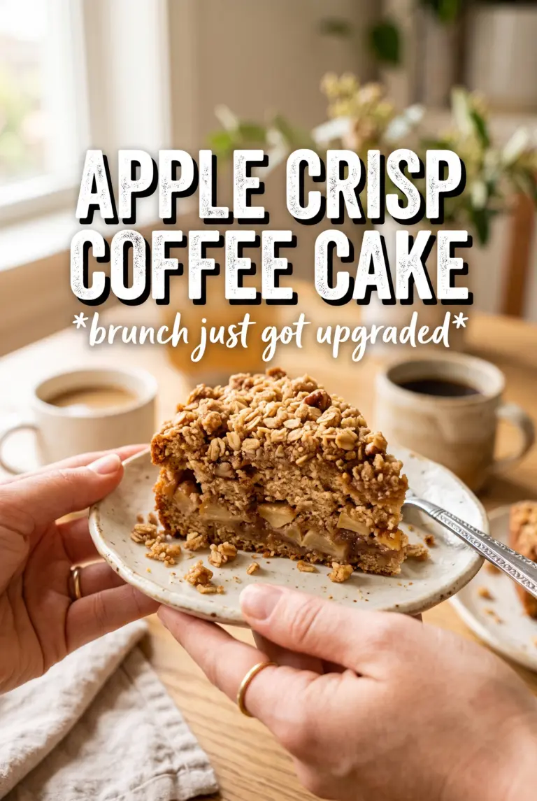 Apple Crisp Coffee Cake