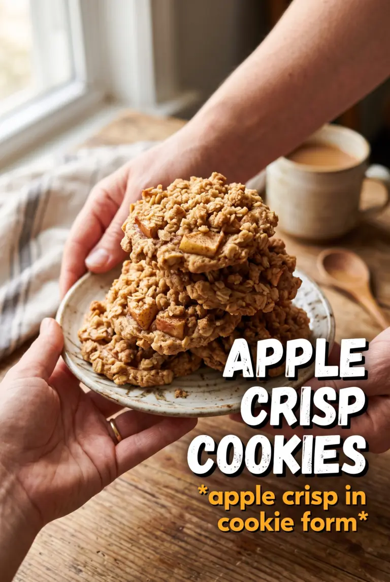 Apple Crisp Cookies