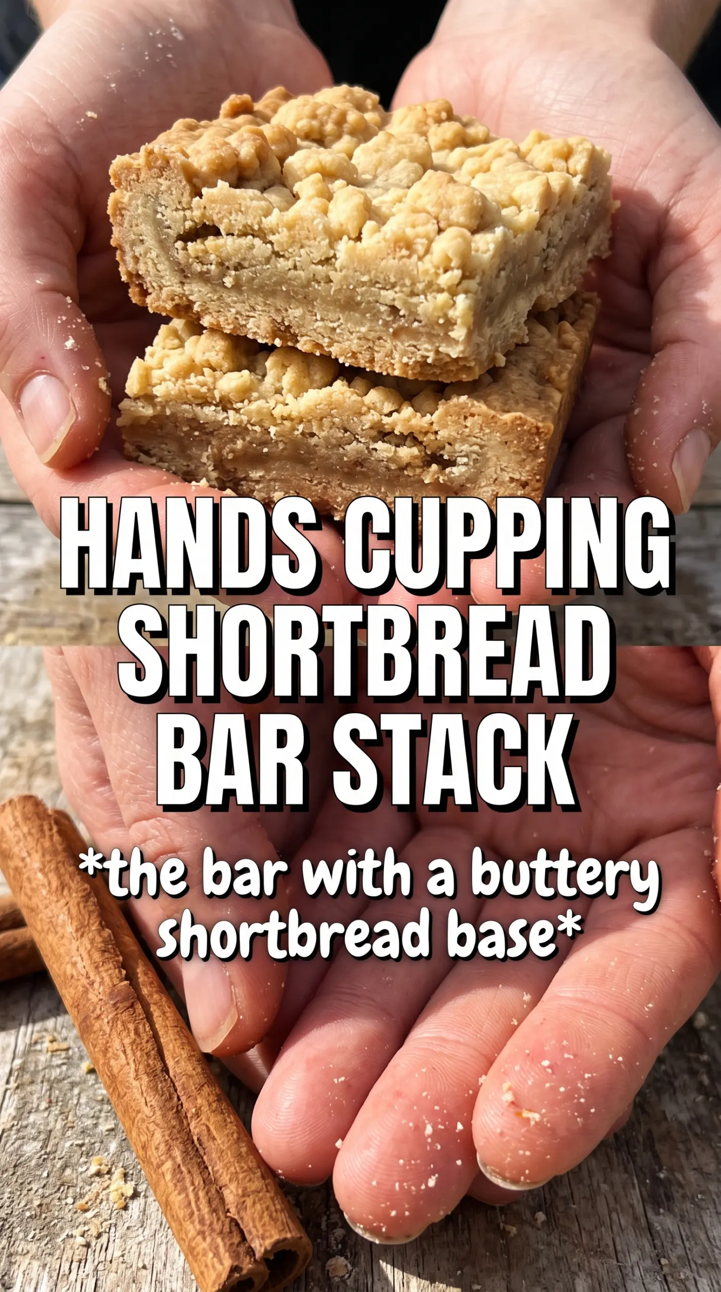Apple Crisp Shortbread Bars with spiced apples, buttery crumble, caramel drizzle