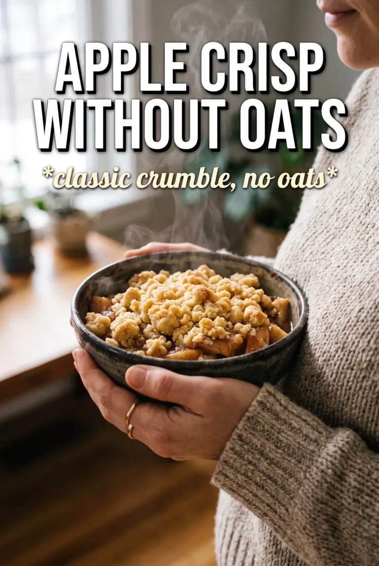 Apple Crisp Without Oats
