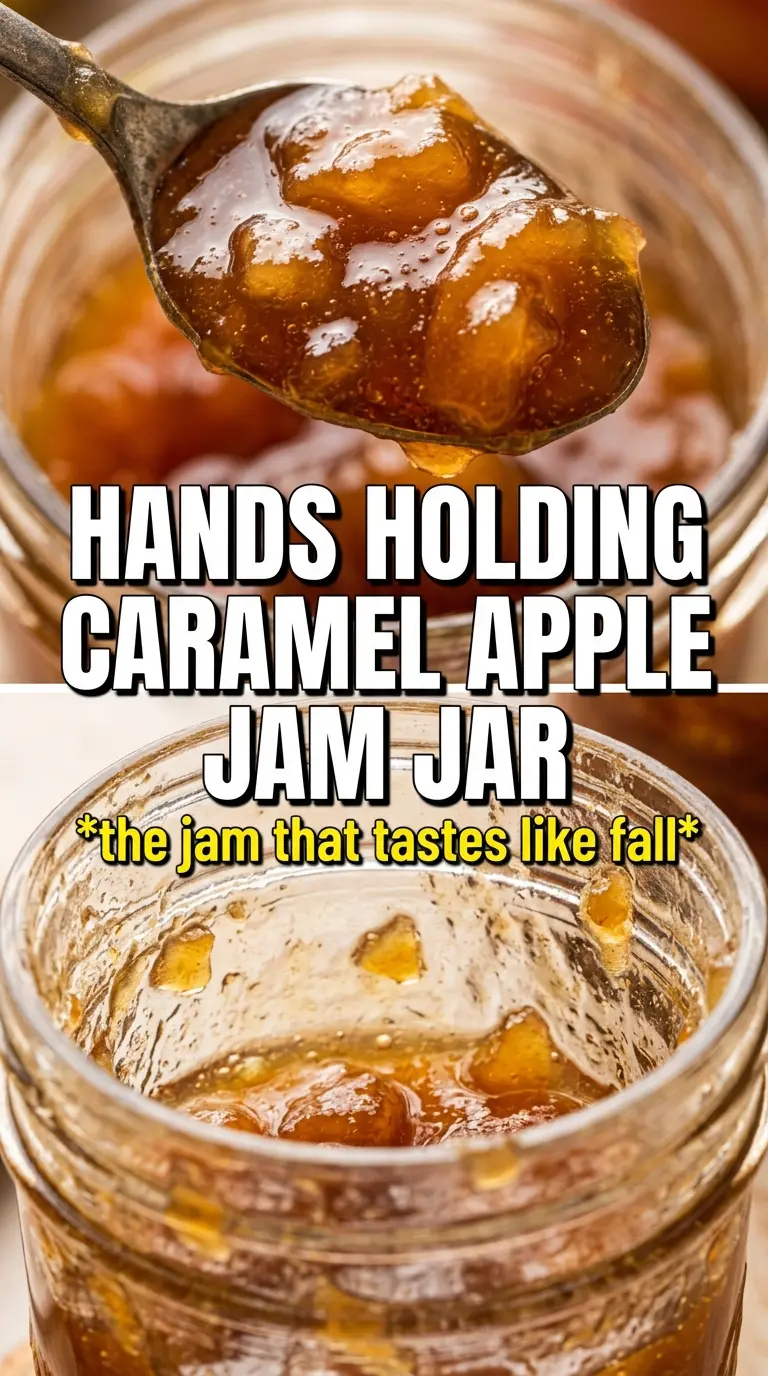 Caramel Apple Jam golden-spiced spreadable