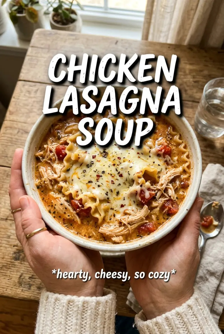 Chicken Lasagna Soup