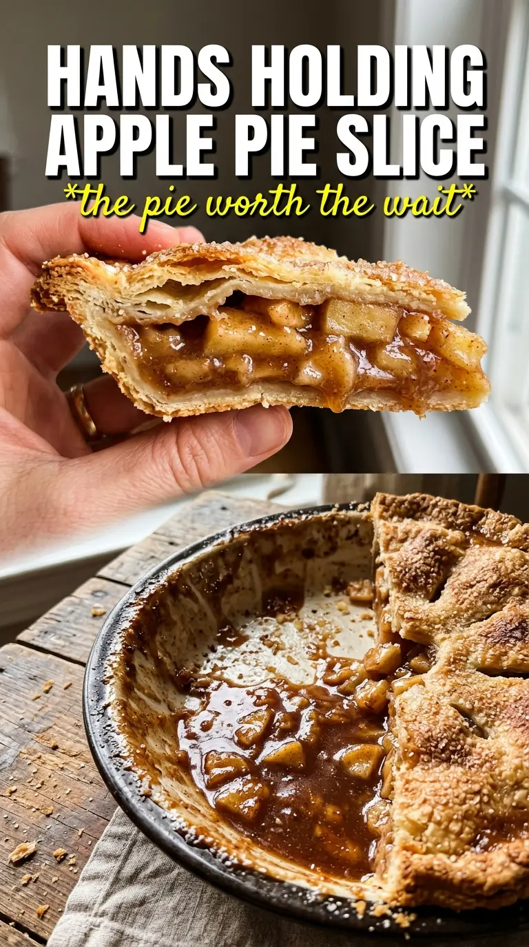 Apple Pie flaky golden cinnamon-spiced