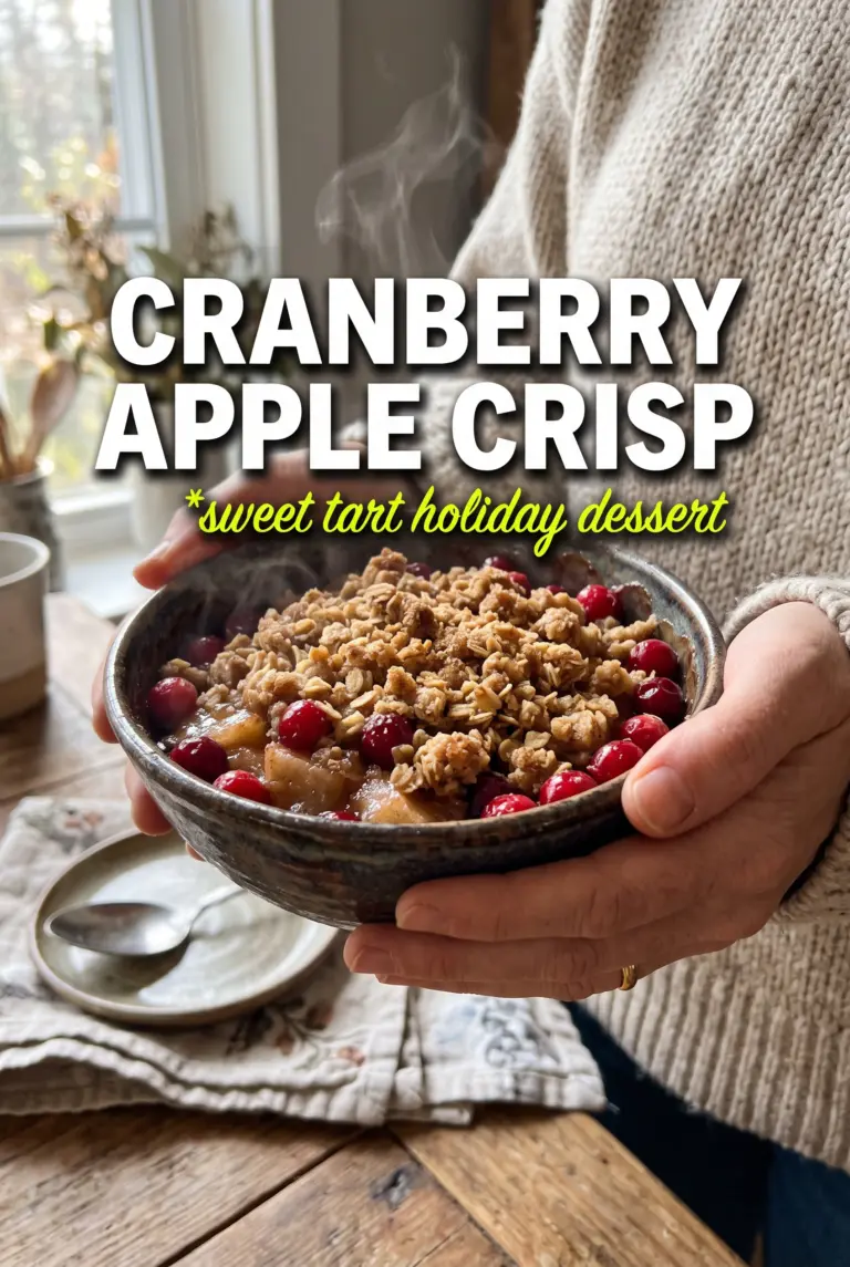 Cranberry Apple Crisp
