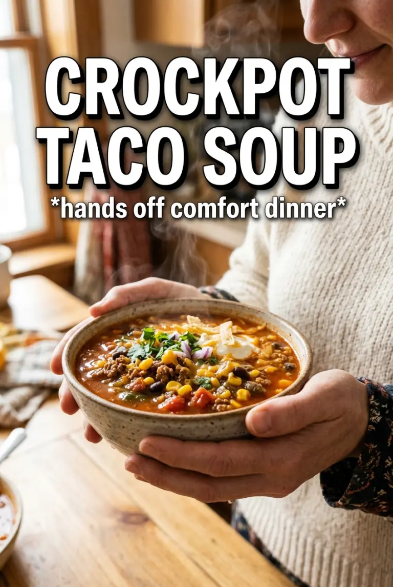 Crockpot Taco Soup