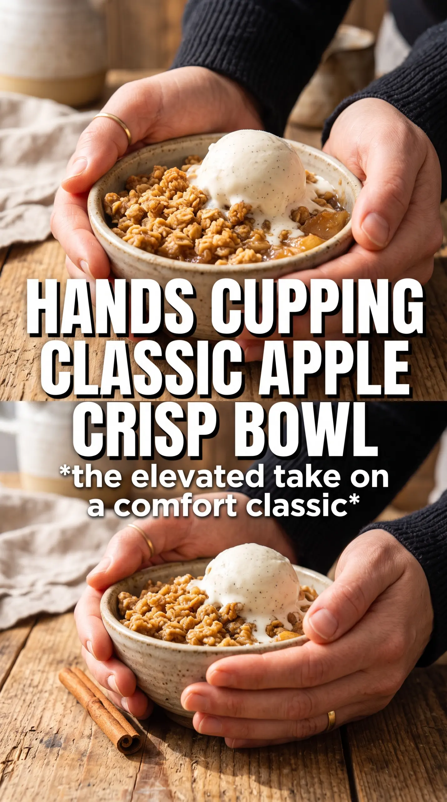 Ina Garten apple crisp golden crumbly