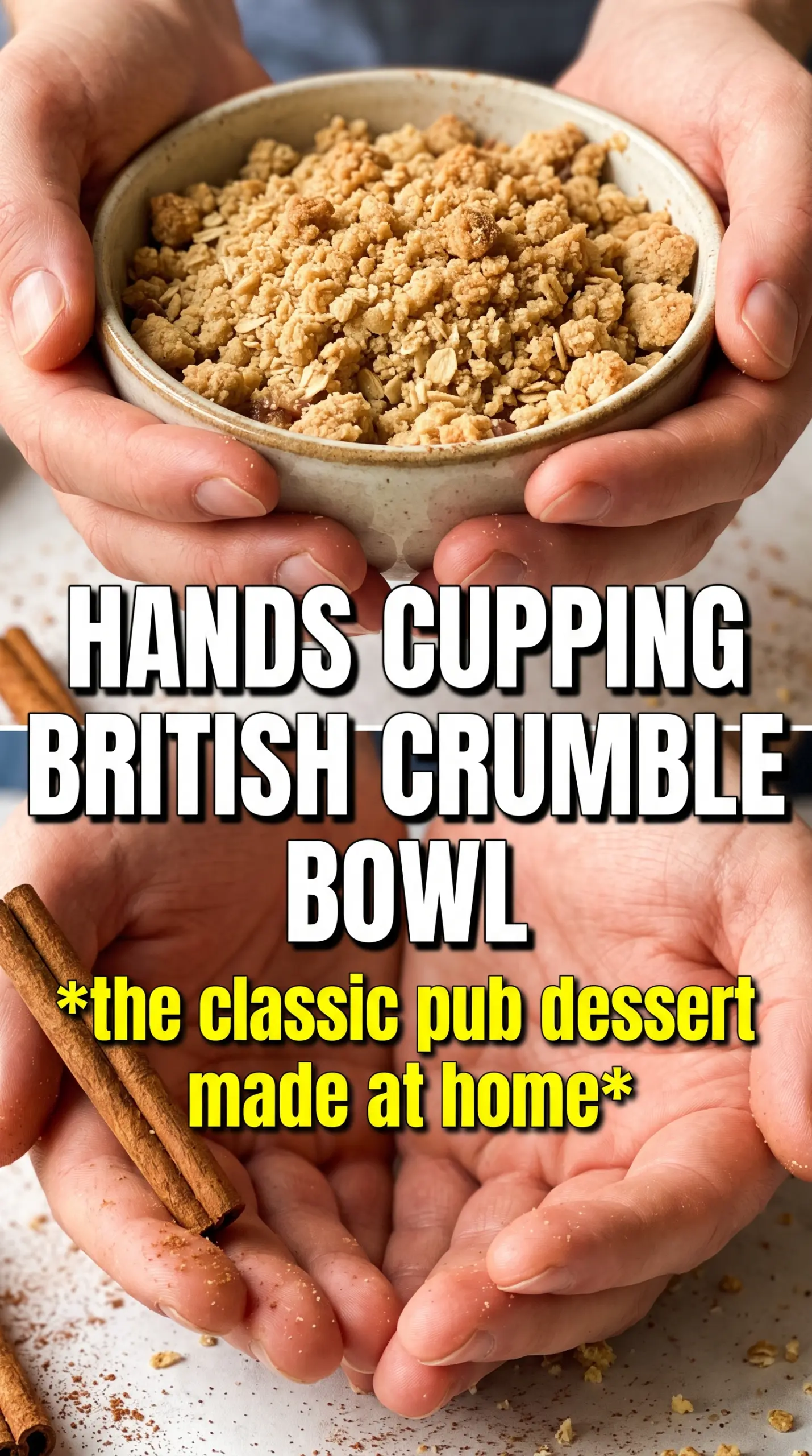 Jamie Oliver apple crumble golden bubbling
