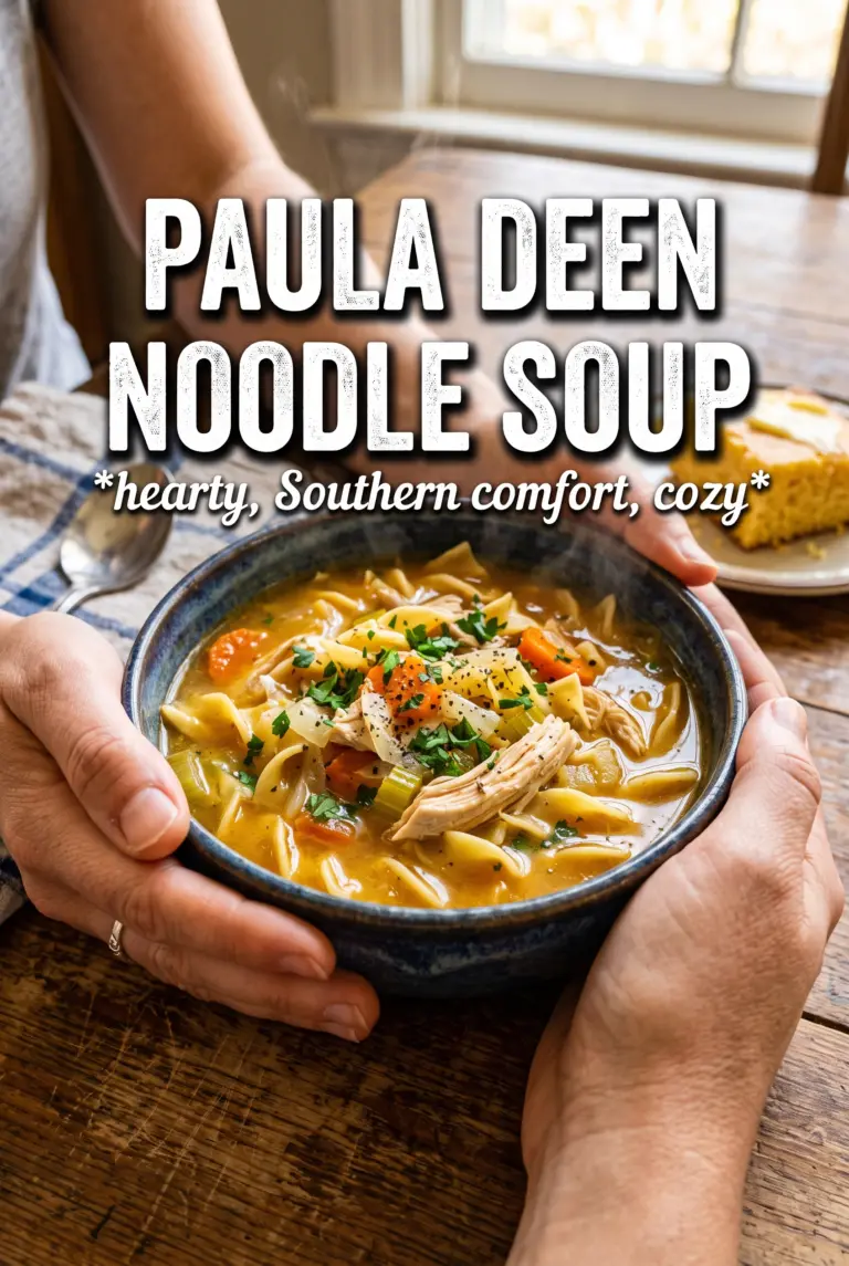 Paula Deen Chicken Noodle Soup