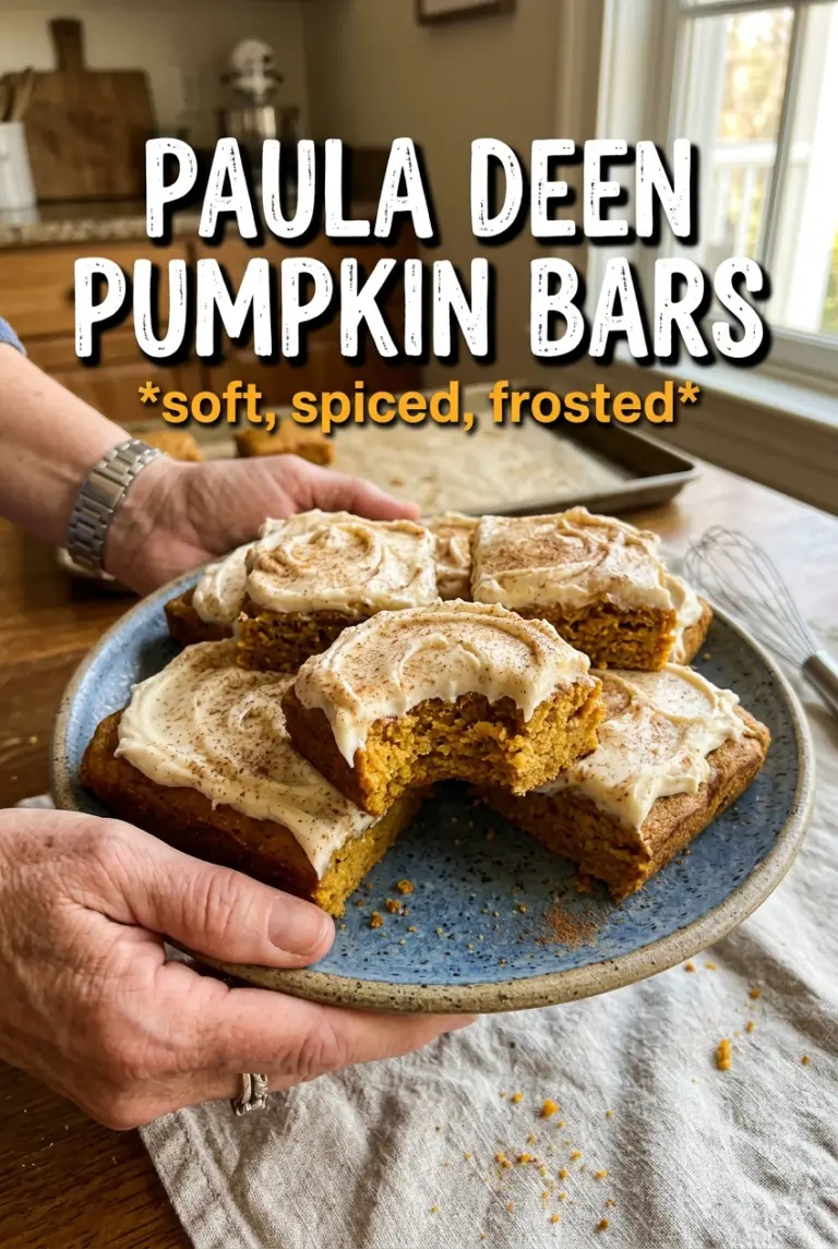 Paula Deen Pumpkin Bars