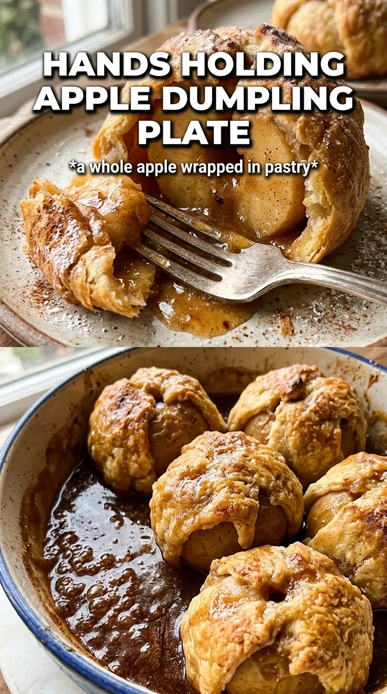 Pennsylvania Dutch Apple Dumplings golden syrupy baked apples