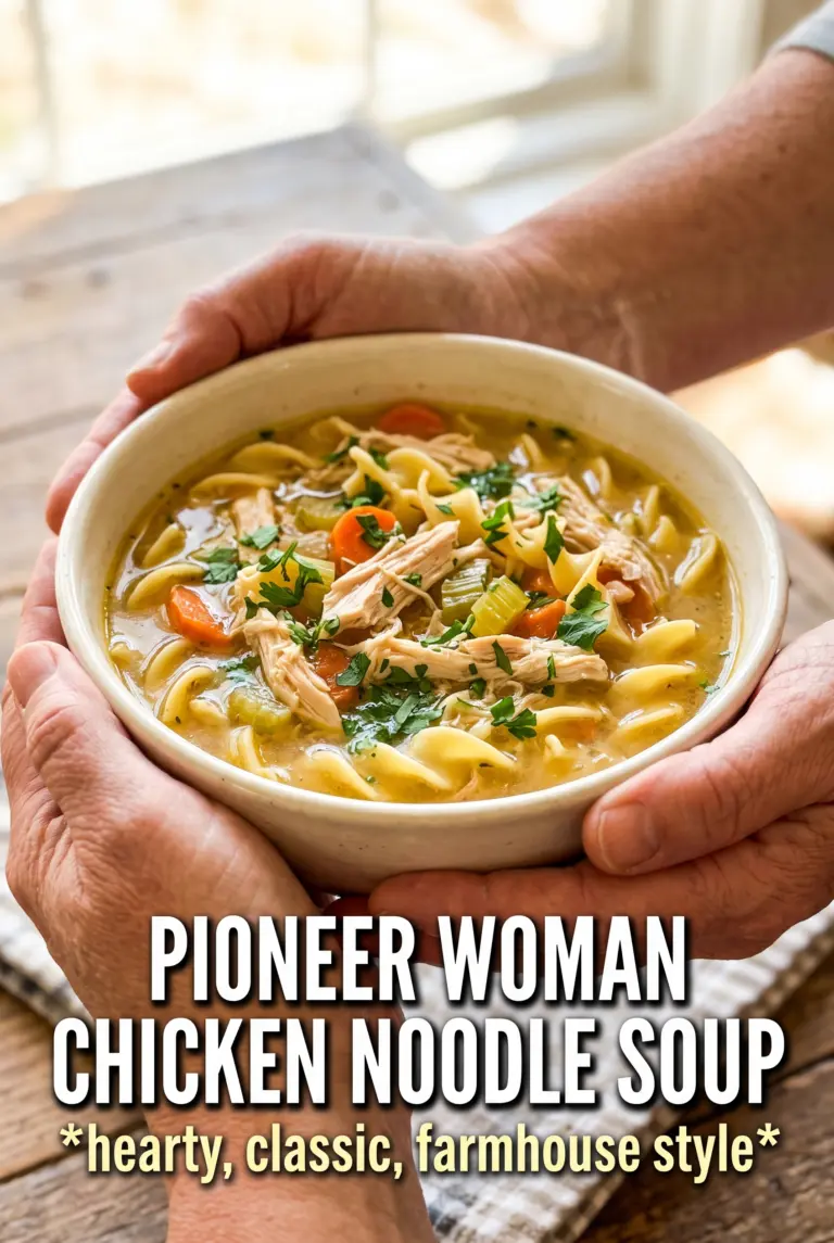 Pioneer Woman Chicken Noodle Soup