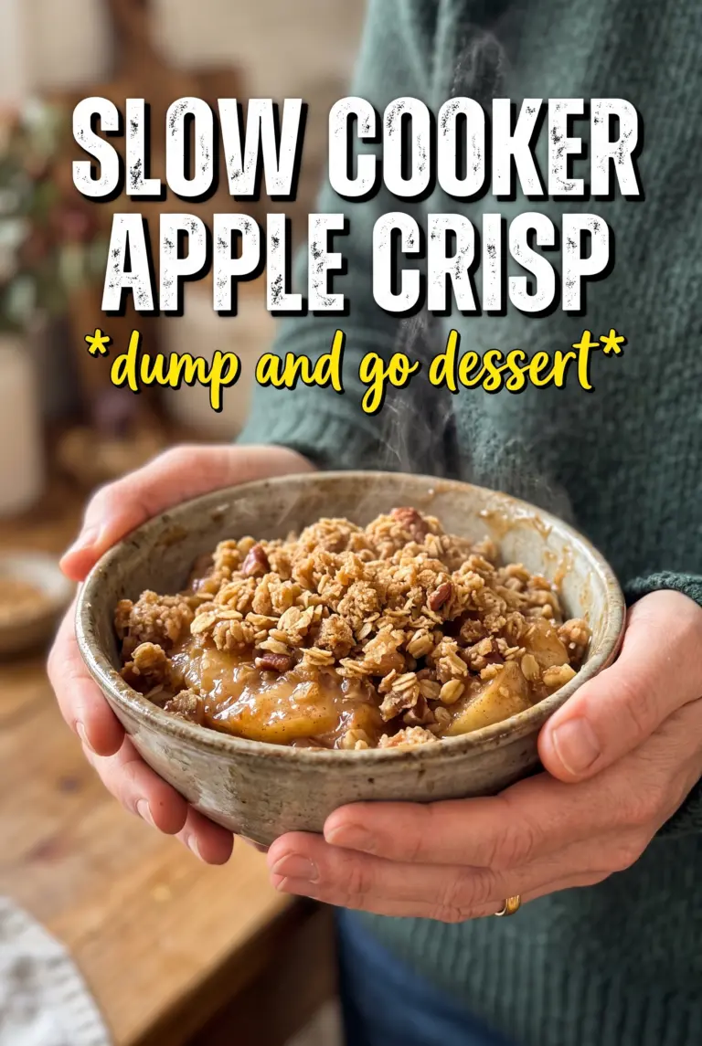 Slow Cooker Apple Crisp