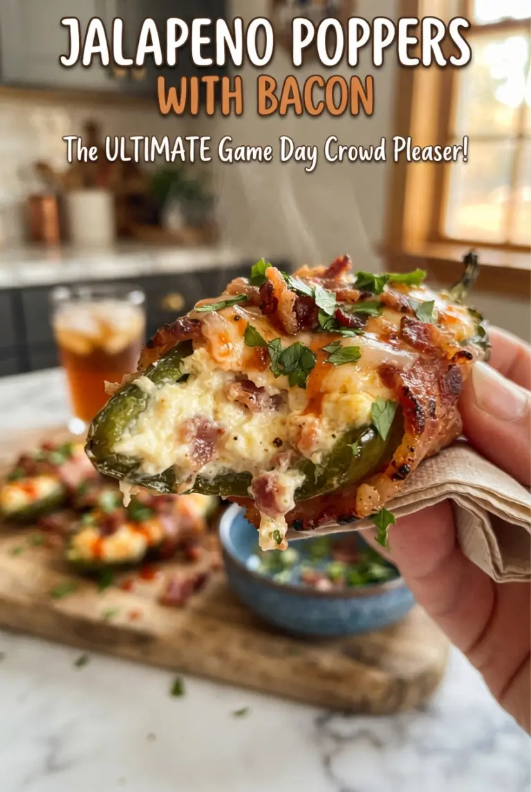 Jalapeno Poppers with Bacon